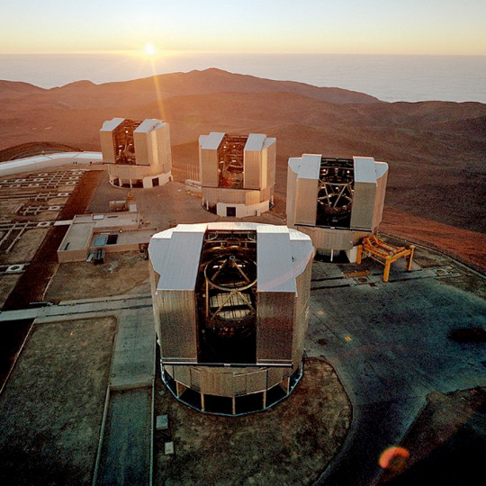 Image Very Large Telescope (VLT)